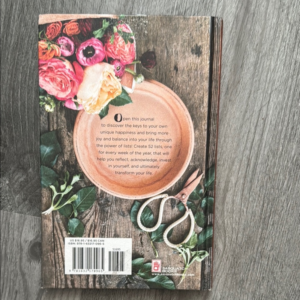 52 Lists for Happiness Journal by Moorea Seal - Picture 3 of 16